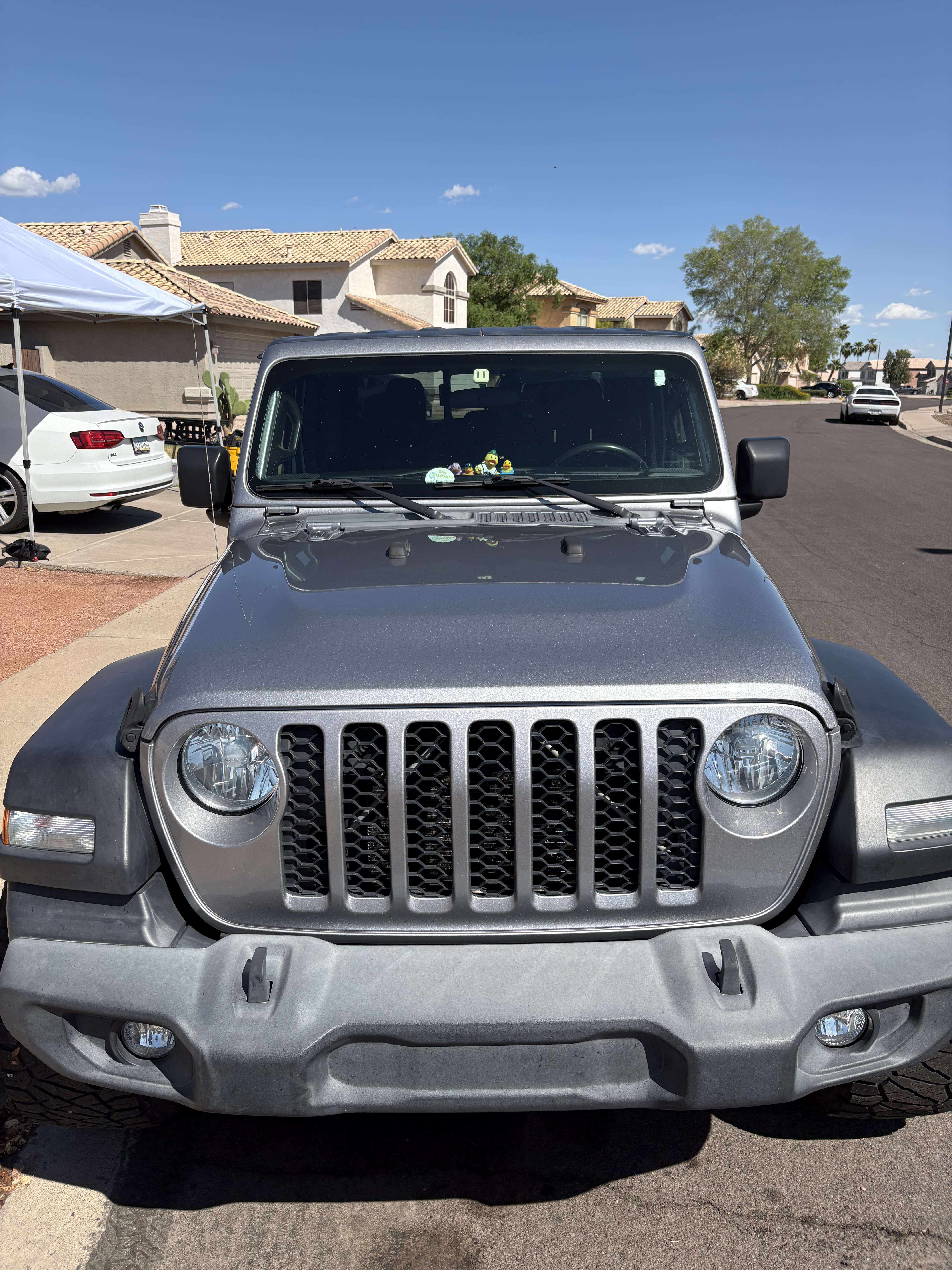 Clean Jeep detail